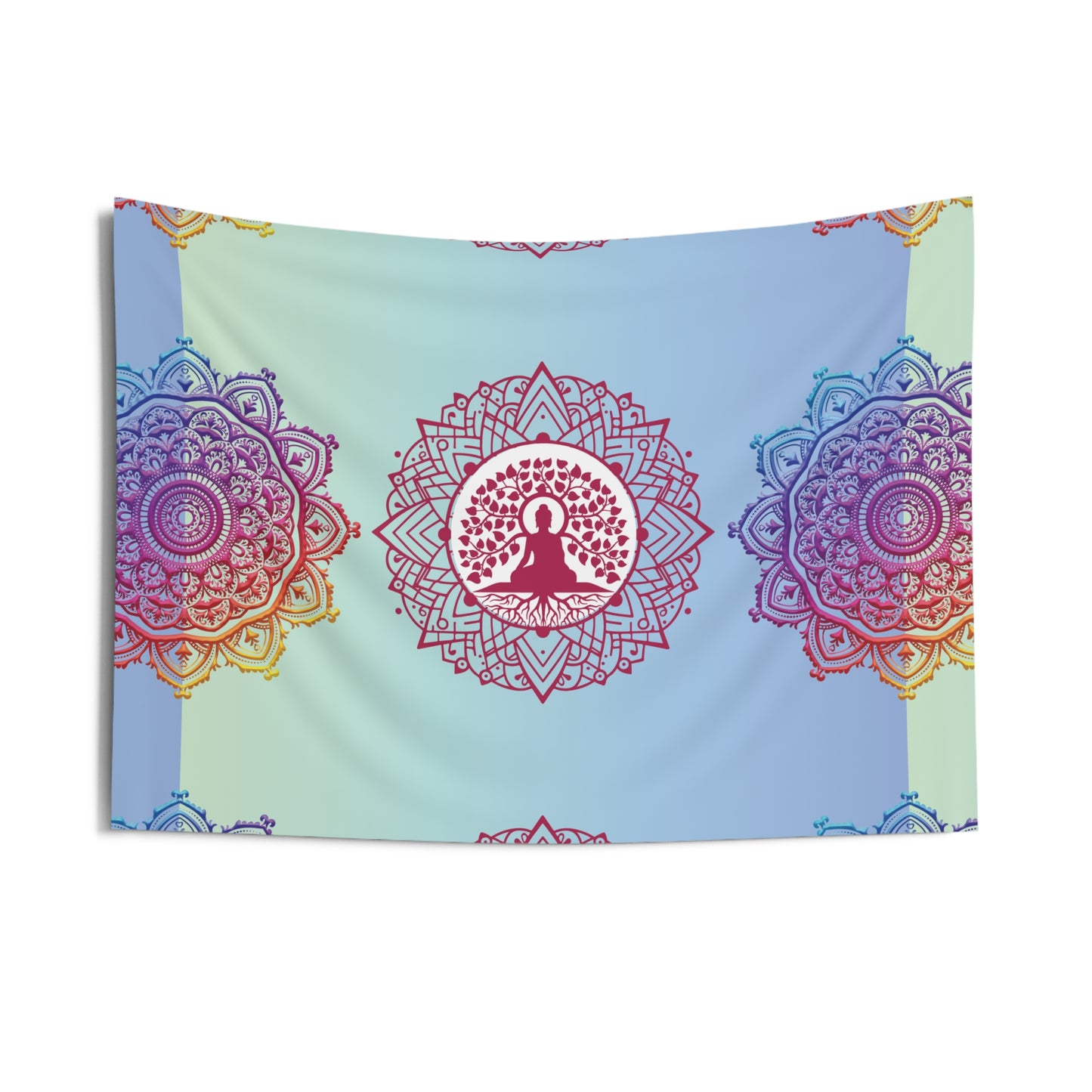 Tree of Life Buddha Mandala Tapestry | Zen Tapestry