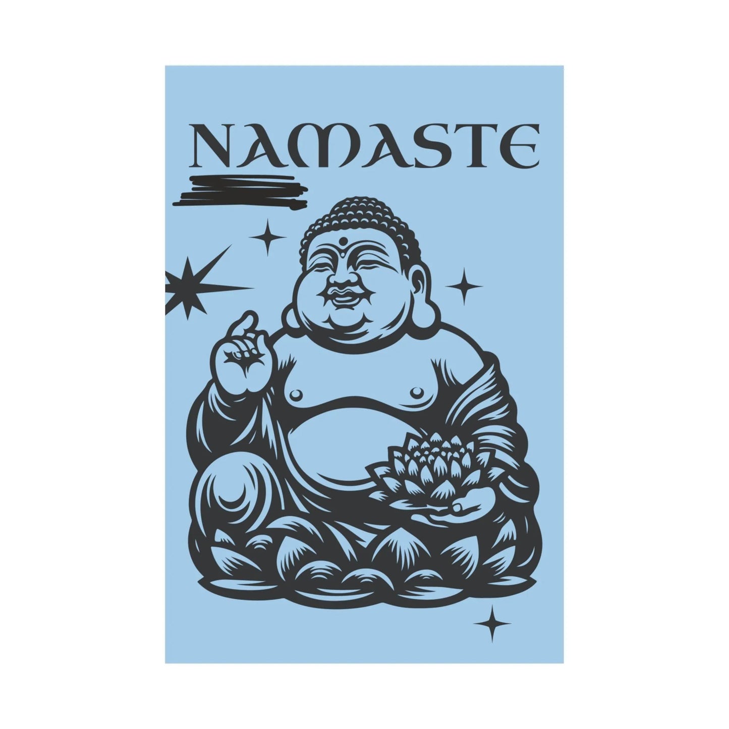 Namaste Buddha Poster