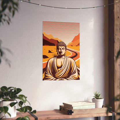 Monk Poster | ZenArtBliss