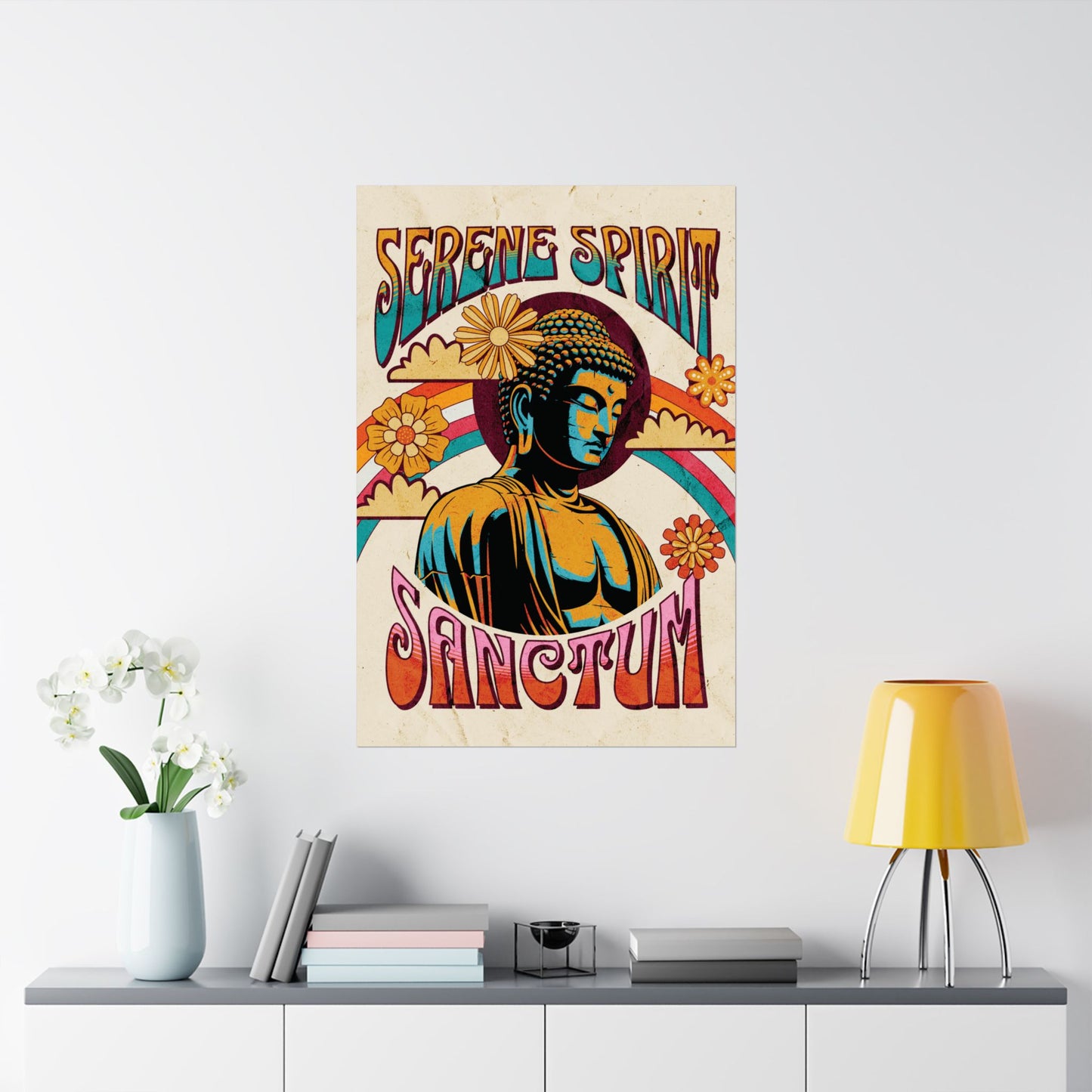 Serene Spirit Sanctum Poster