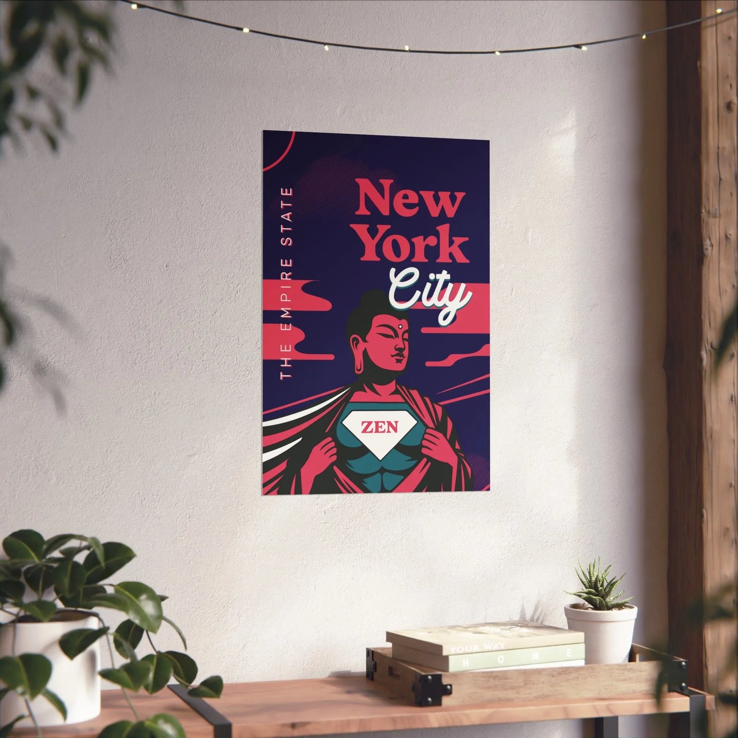 New York City Poster Print | ZenArtBliss