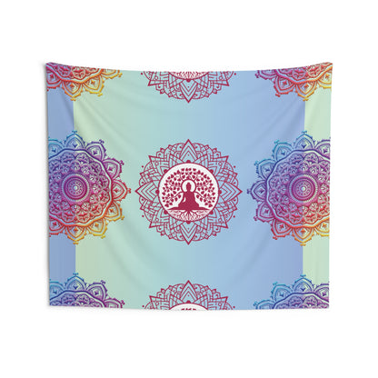 Tree of Life Buddha Mandala Tapestry | Zen Tapestry