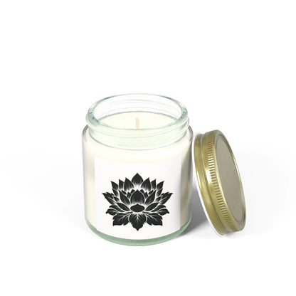 Lotus Candle for Relaxation | Zen Relaxation Gift for Yoga Lovers