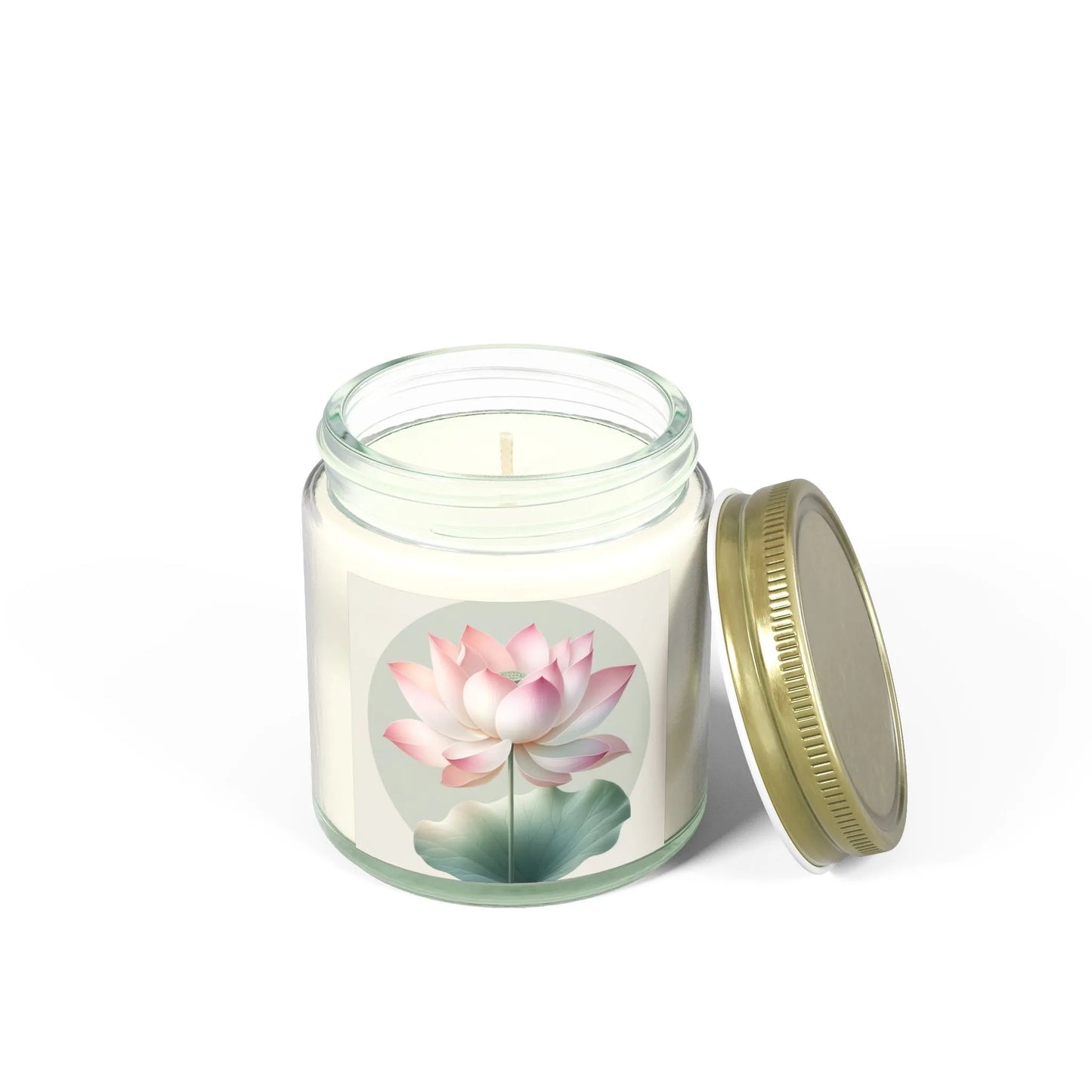 Lotus Candle - Scented Candle for Meditation and Relaxation