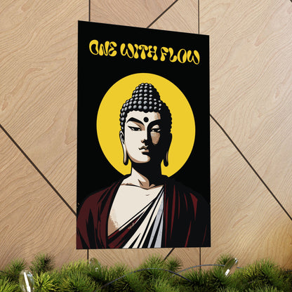 Japanese Buddha Poster | ZenArtBliss