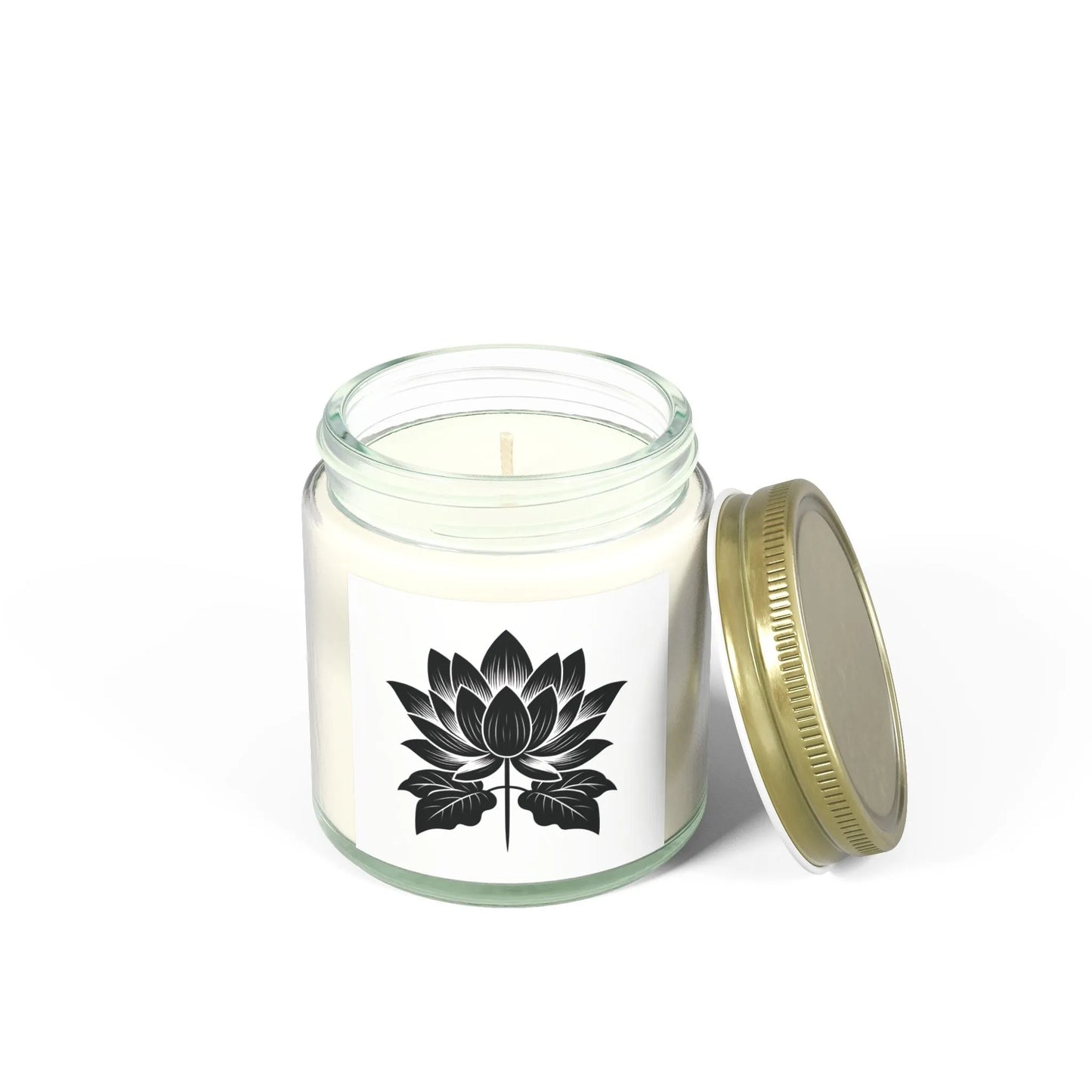 Lotus Candle for Yoga Session | Meditation Scented Candle