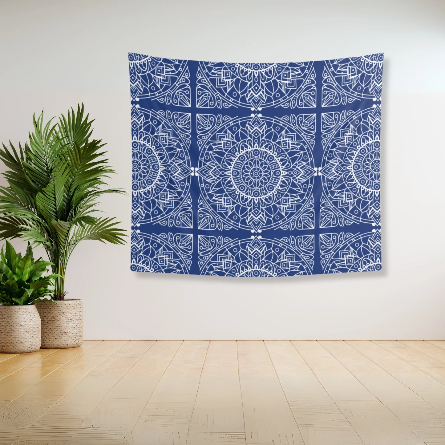 Blue Mandala Tapestries | Zen tapestry