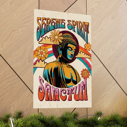 Serene Spirit Sanctum Poster