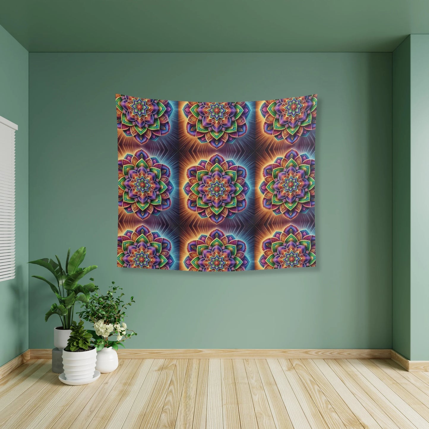 3D Mandala Tapestry for Any Room | Zen Bohemian Wall Art