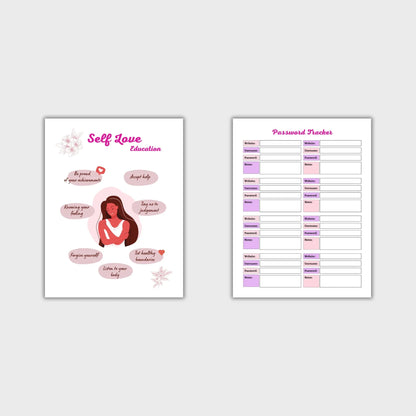 Self Love Workbook 2025 – A Comprehensive Guide to Self-Care & Personal Growth | ZenArtBliss -ZenArtBliss