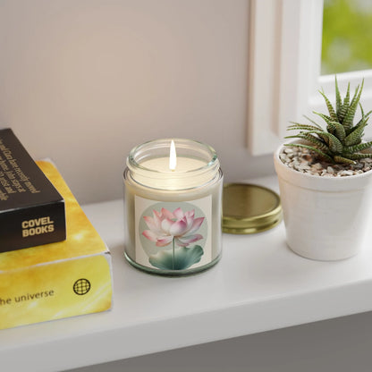 Lotus Candle - Scented Candle for Meditation and Relaxation