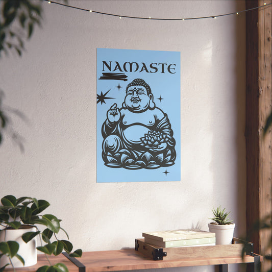 Namaste Buddha Poster