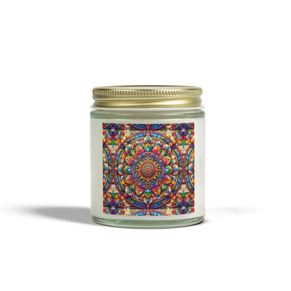 Mandala Candle Chakra Healing | zen candle