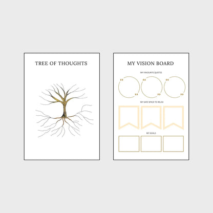 Vision Book Journal | Transformative Goal-Setting & Visualization Planner -ZenArtBliss