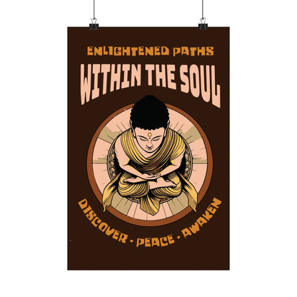 Within the Soul - Enlightened Path Buddha Poster