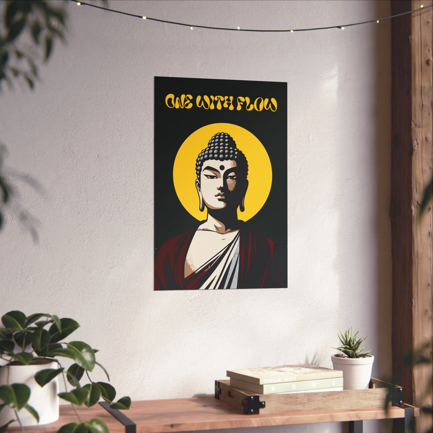 Japanese Buddha Poster | ZenArtBliss