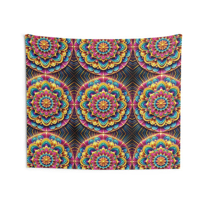 Mandala Wall Hanging | Zen Tapestry for Home and Meditation