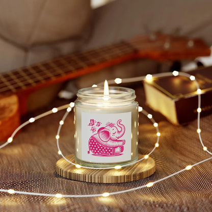 Yoga Elephant Candle - Scented Candle