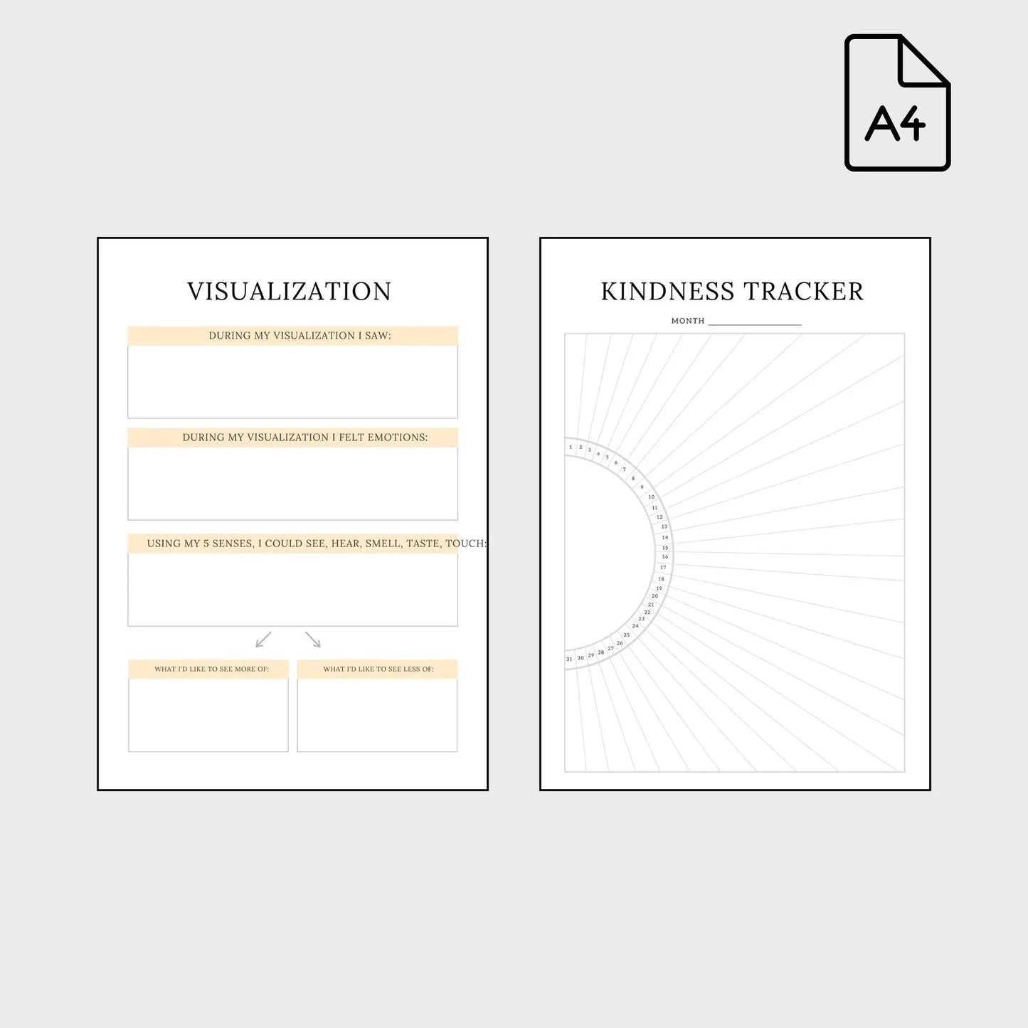 Vision Book Journal | Transformative Goal-Setting & Visualization Planner -ZenArtBliss