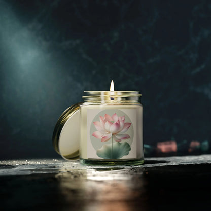 Lotus Candle - Scented Candle for Meditation and Relaxation