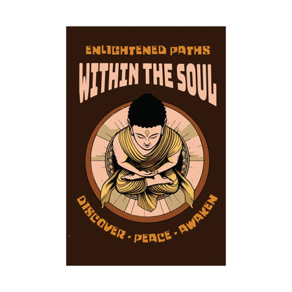 Within the Soul - Enlightened Path Buddha Poster