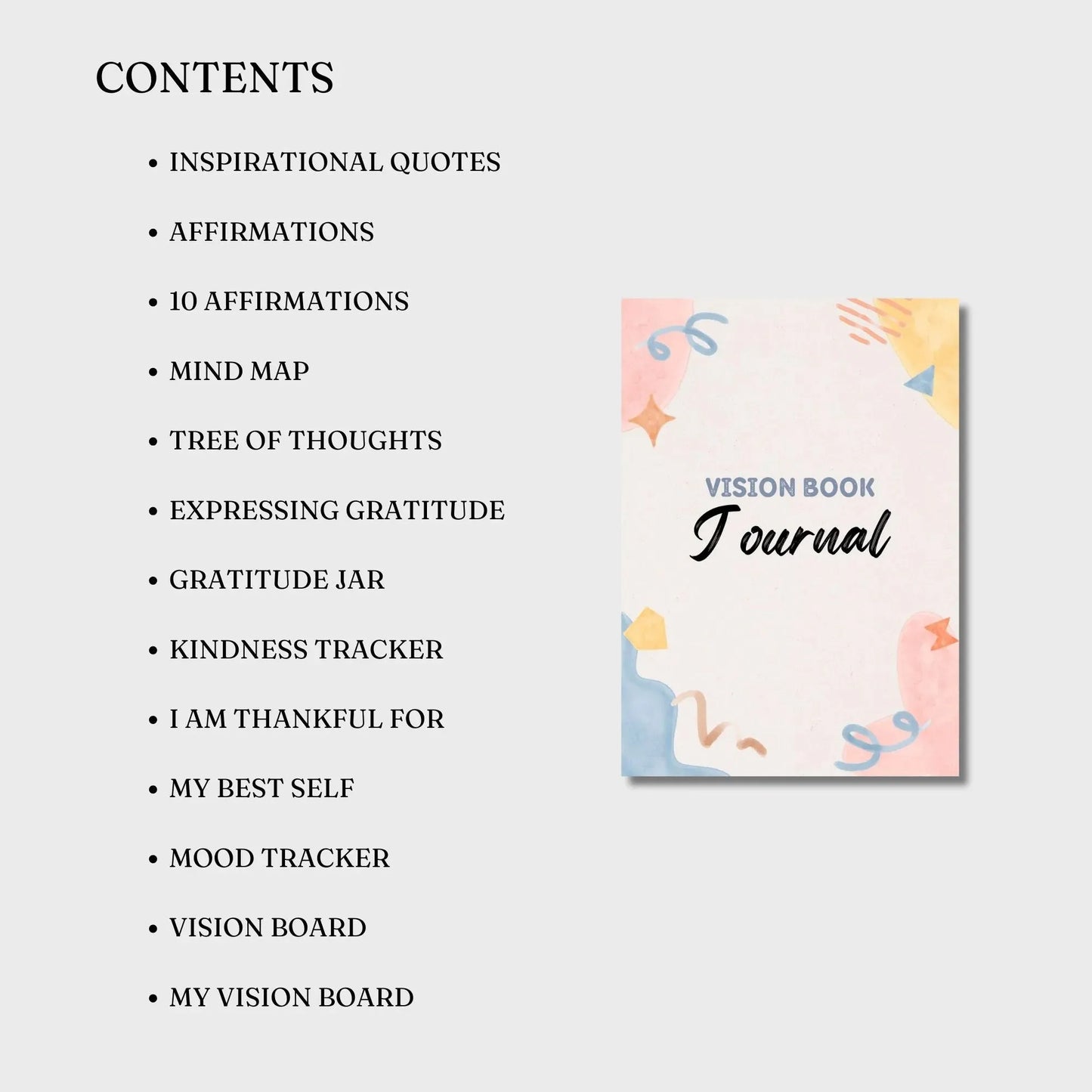 Vision Book Journal | Transformative Goal-Setting & Visualization Planner -ZenArtBliss