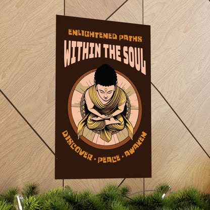 Within the Soul - Enlightened Path Buddha Poster