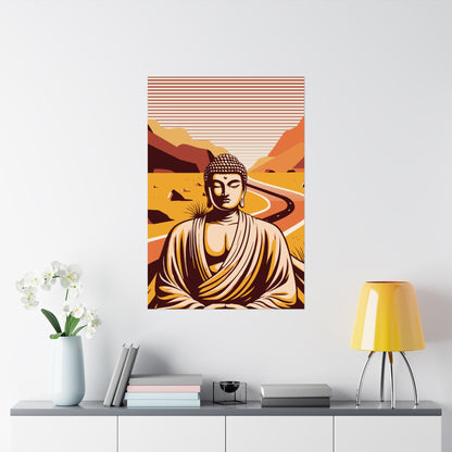 Monk Poster | ZenArtBliss