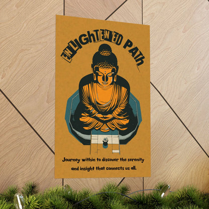 Path of Serenity Buddha Poster