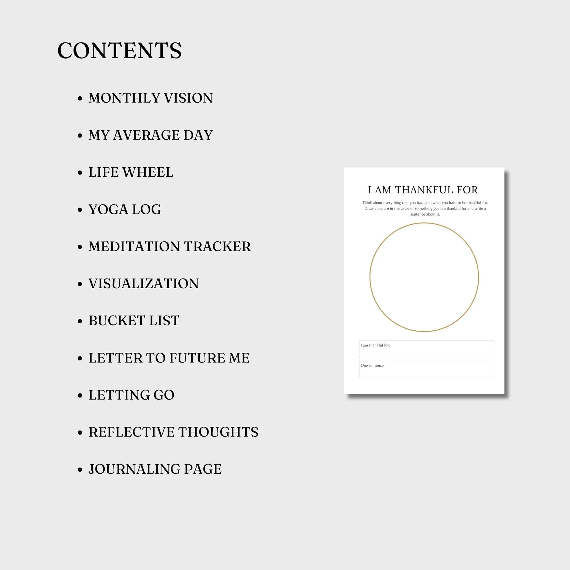 Vision Book Journal | Transformative Goal-Setting & Visualization Planner -ZenArtBliss