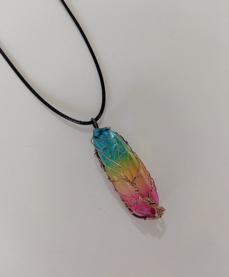 Eternal Rainbow Life Necklace