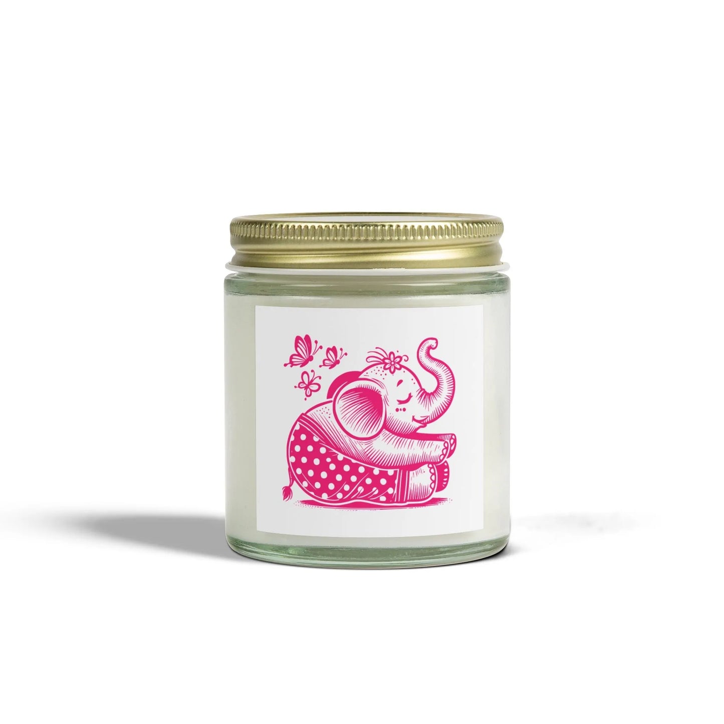 Yoga Elephant Candle - Scented Candle