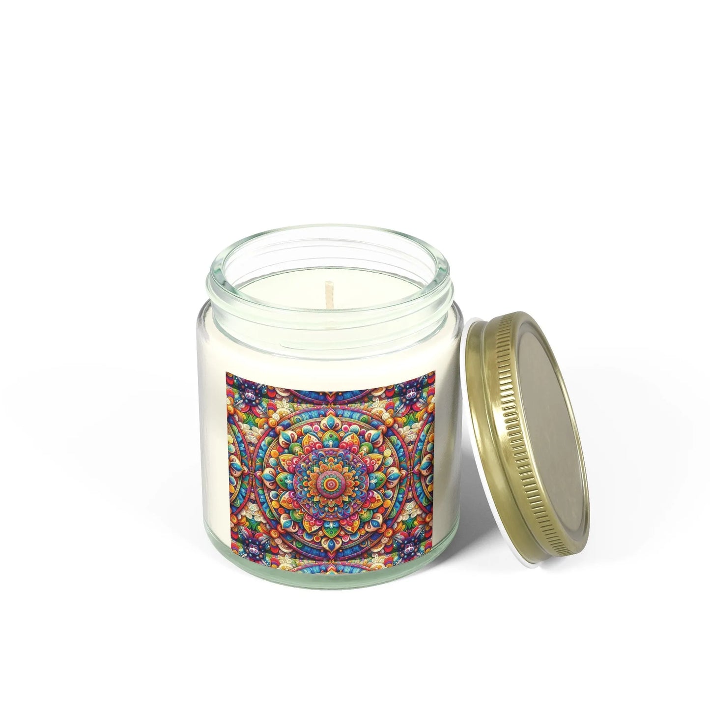 Mandala Candle Chakra Healing | zen candle