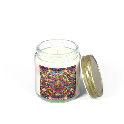 Mandala Candle Chakra Healing | zen candle