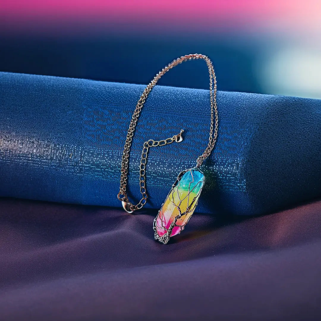 Eternal Rainbow Life Necklace