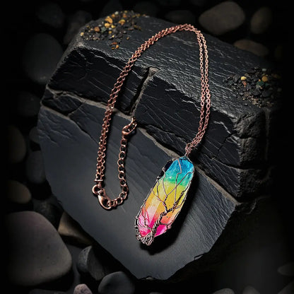 Eternal Rainbow Life Necklace