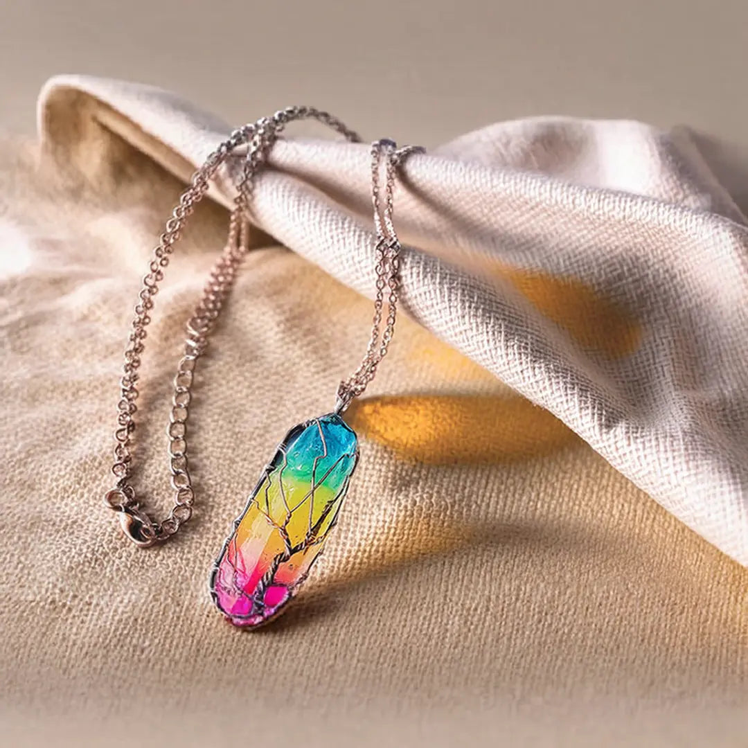 Eternal Rainbow Life Necklace