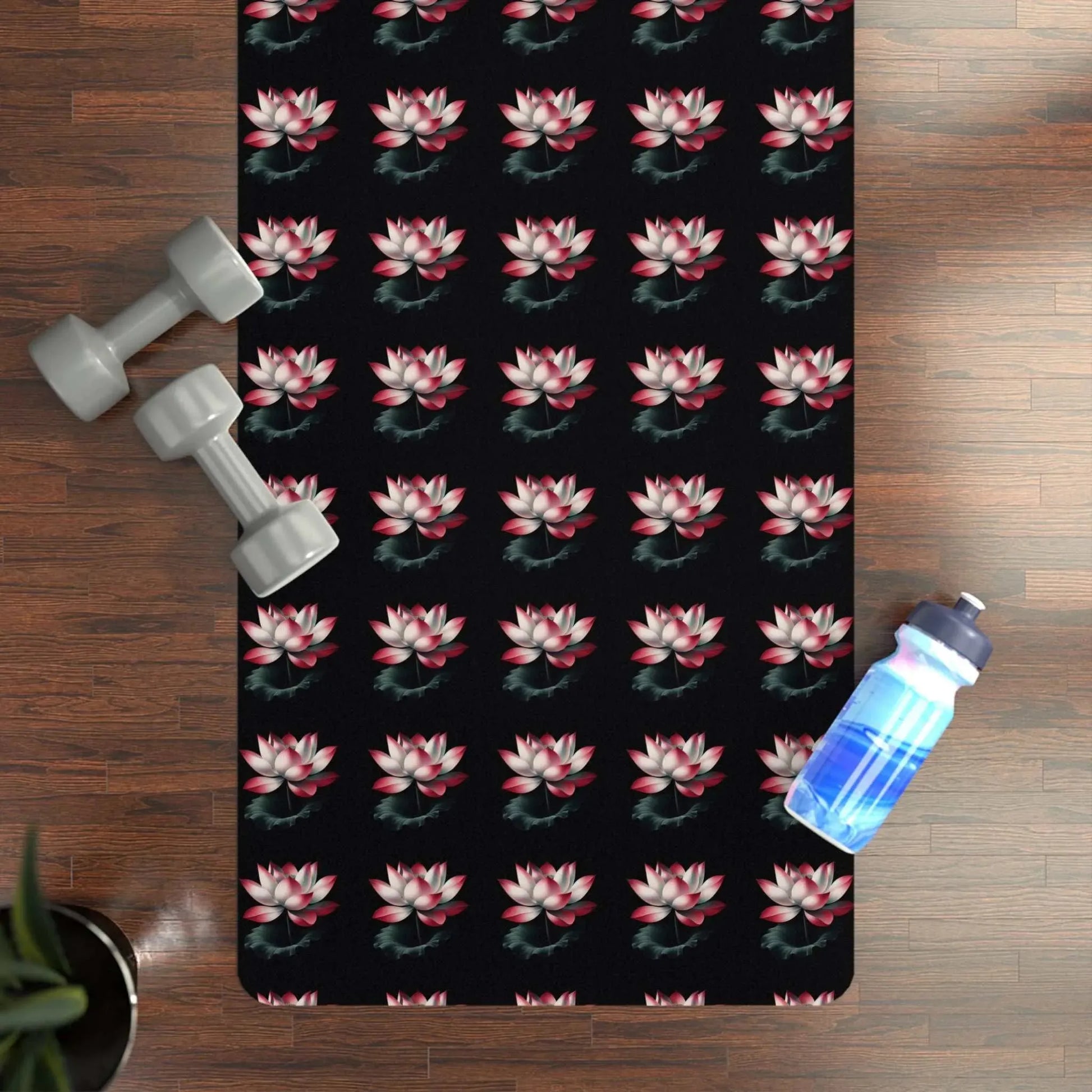 Blooming Lotus Yoga Mat - Illuminate Your Practice 🌺🧘‍♀️ -ZenArtBliss