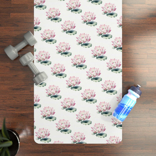 Blooming Tranquility Yoga Mat - Find Inner Peace with Every Pose 🪷 -ZenArtBliss