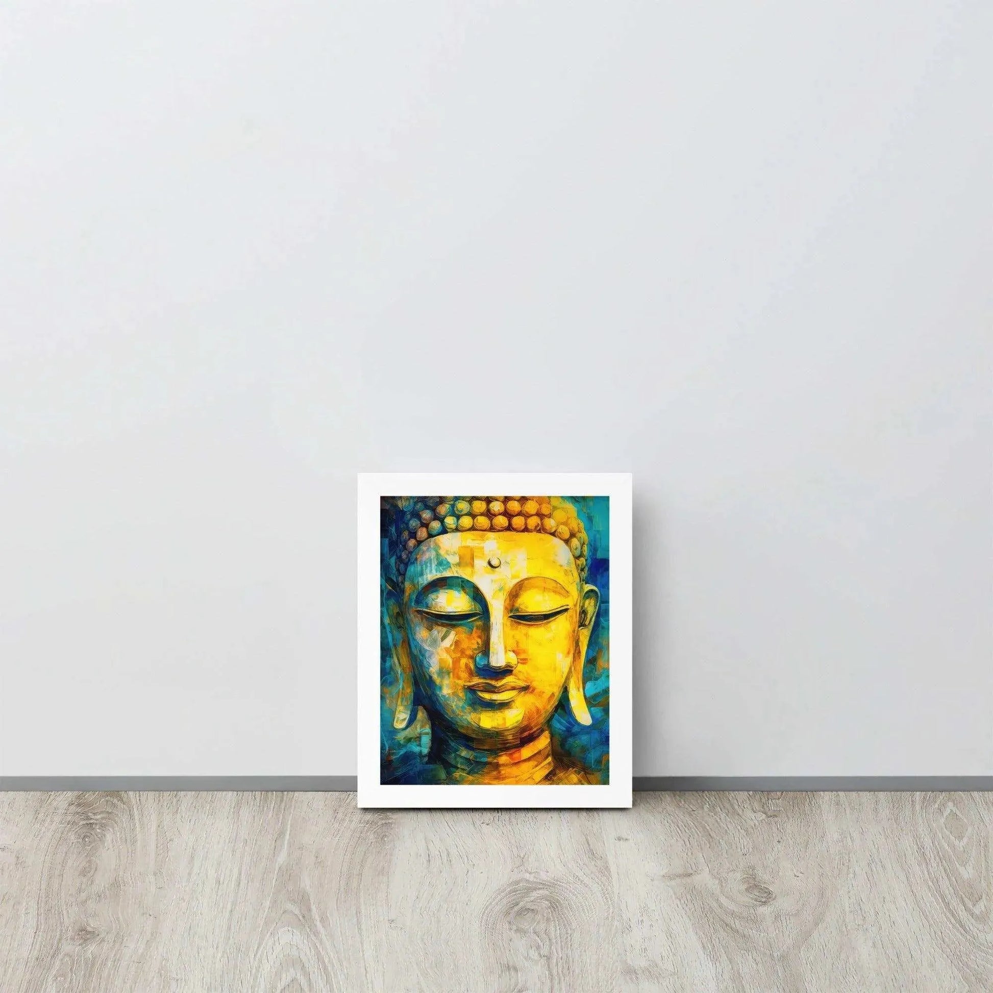 Buddha Healing Framed Print – ZenArtBliss -ZenArtBliss