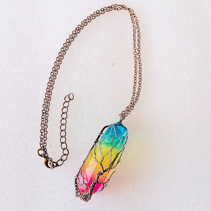 Eternal Rainbow Life Necklace