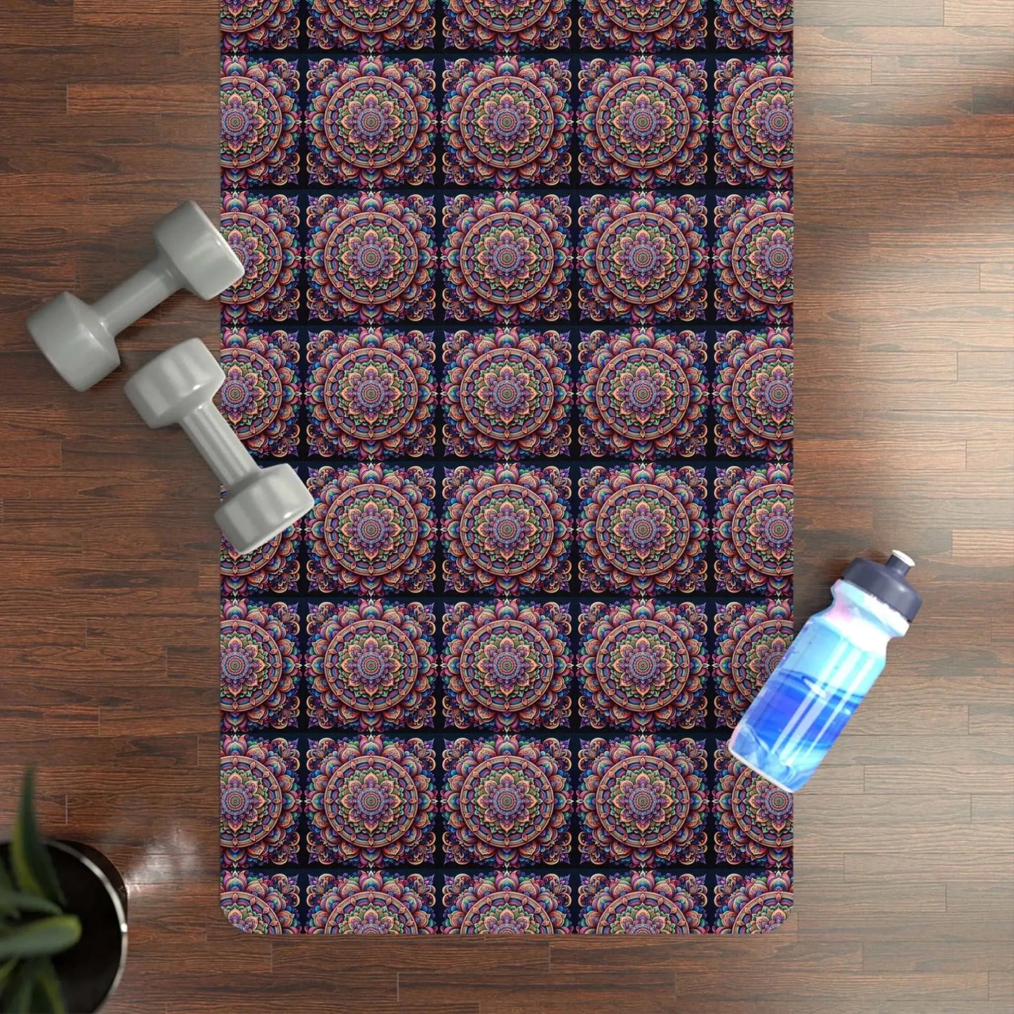 Cosmic Mandala Dream Yoga Mat 🌌🧘‍♀️ -ZenArtBliss