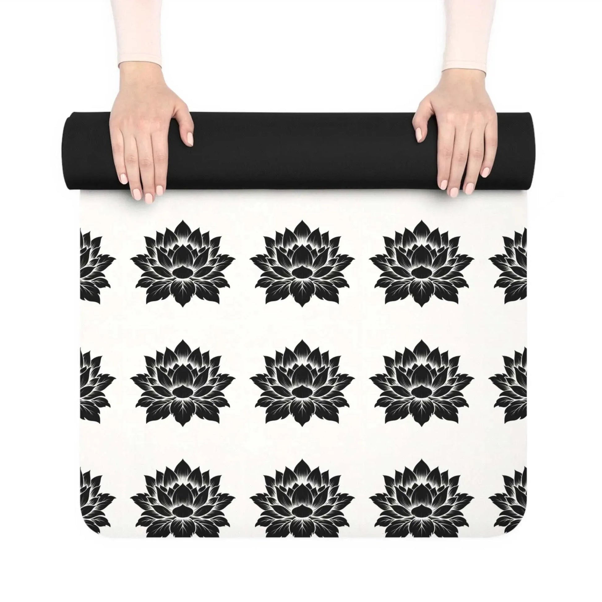 Lotus Balance Yoga Mat - Embrace Serenity and Strength 🌸🧘‍♀️ -ZenArtBliss