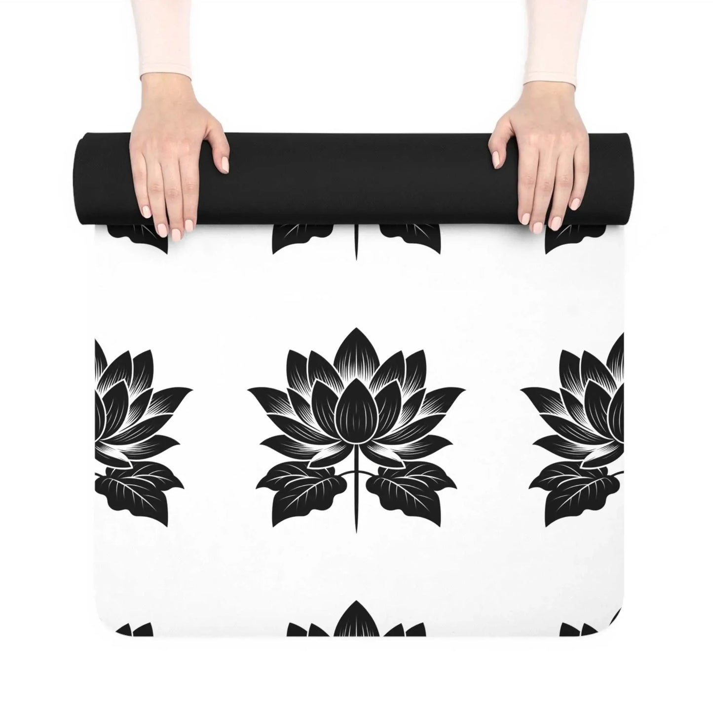 Lotus Harmony Yoga Mat - Embrace Elegance and Strength 🌸🧘‍♀️ -ZenArtBliss