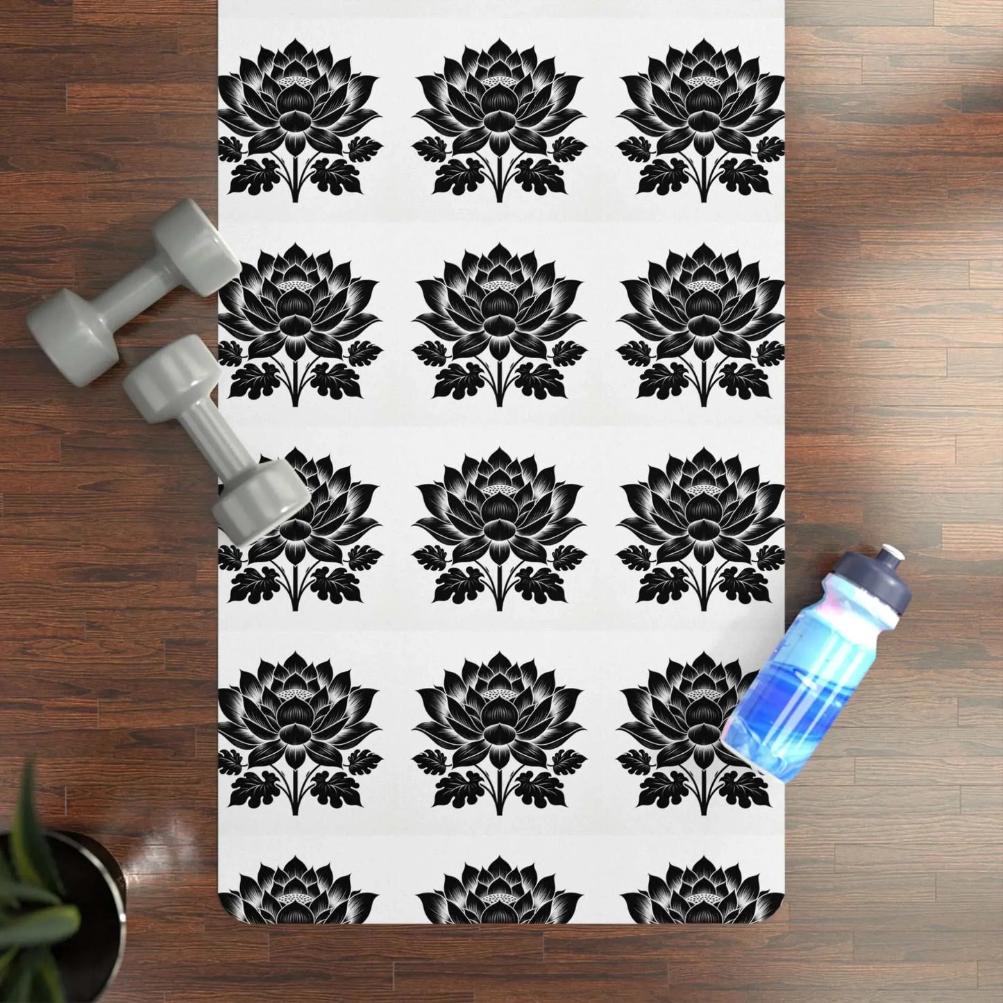 Lotus Harmony Yoga Mat - Embrace Serenity and Strength 🌸🧘‍♀️ -ZenArtBliss