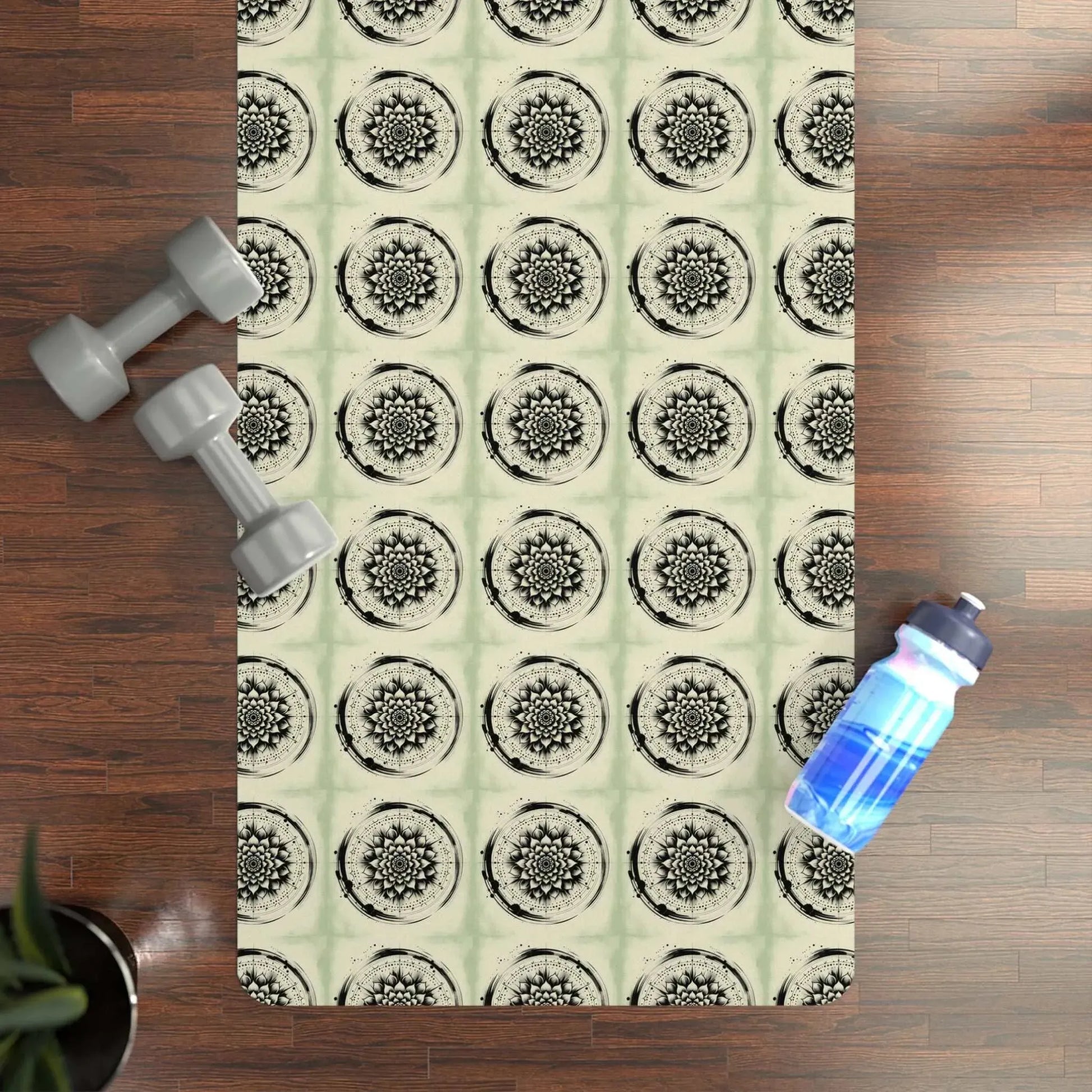 Lotus Mandala Harmony Yoga Mat - Awaken Your Inner Peace 🌸🧘‍♀️ -ZenArtBliss