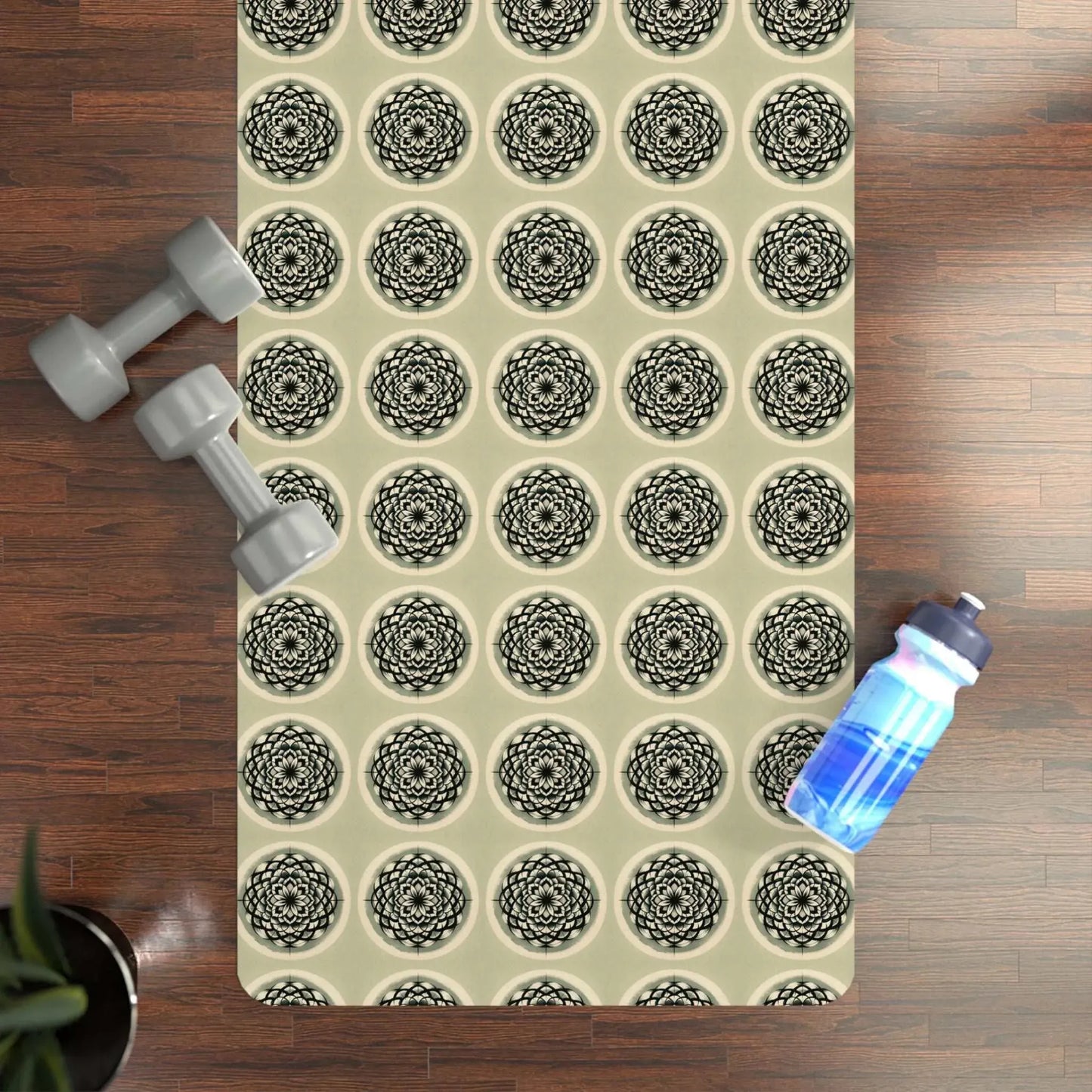 Lotus Radiance Mandala Yoga Mat - Illuminate Your Practice 🌸🧘‍♀️ -ZenArtBliss