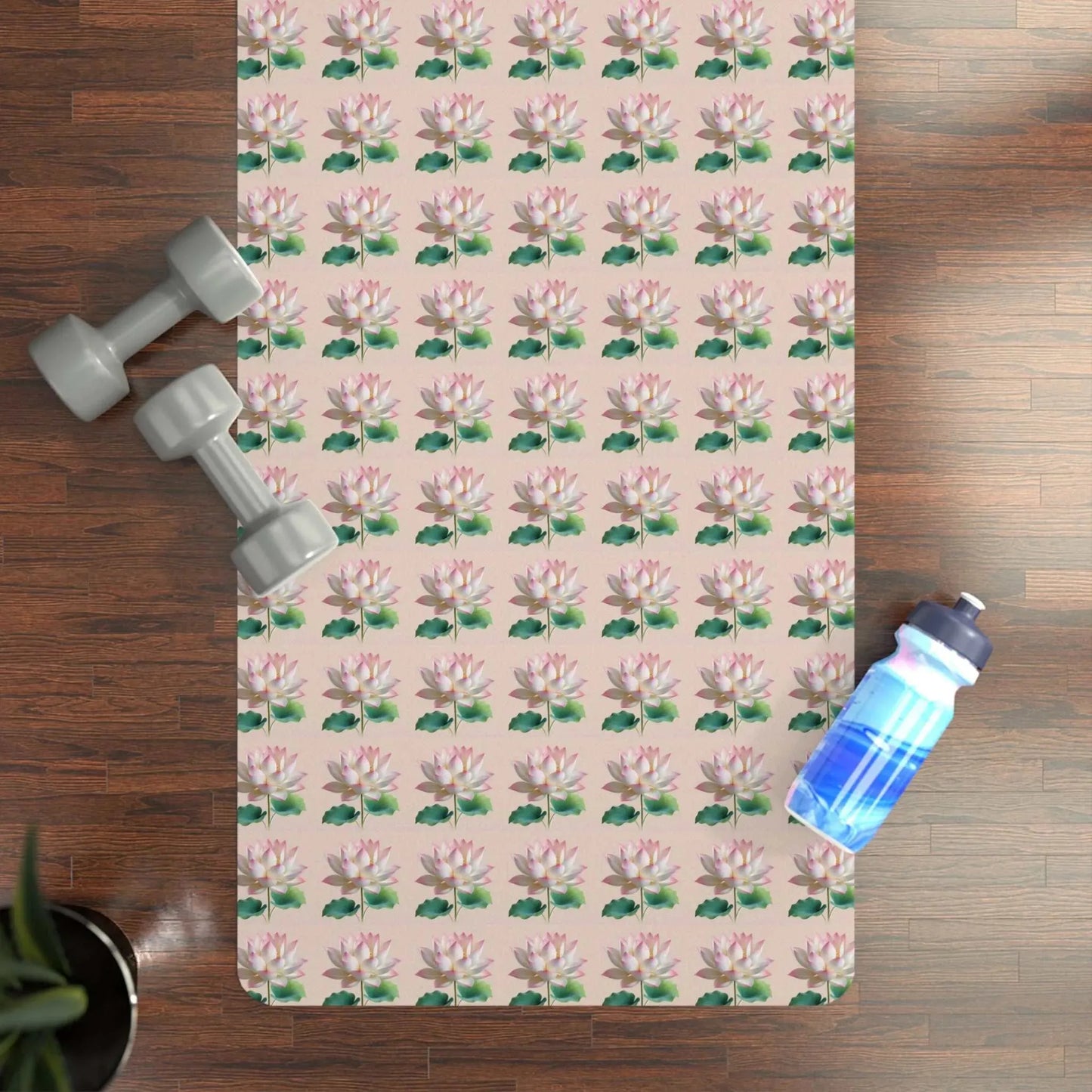 Lotus Radiance Yoga Mat - Illuminate Your Practice 🌸🧘‍♀️ -ZenArtBliss