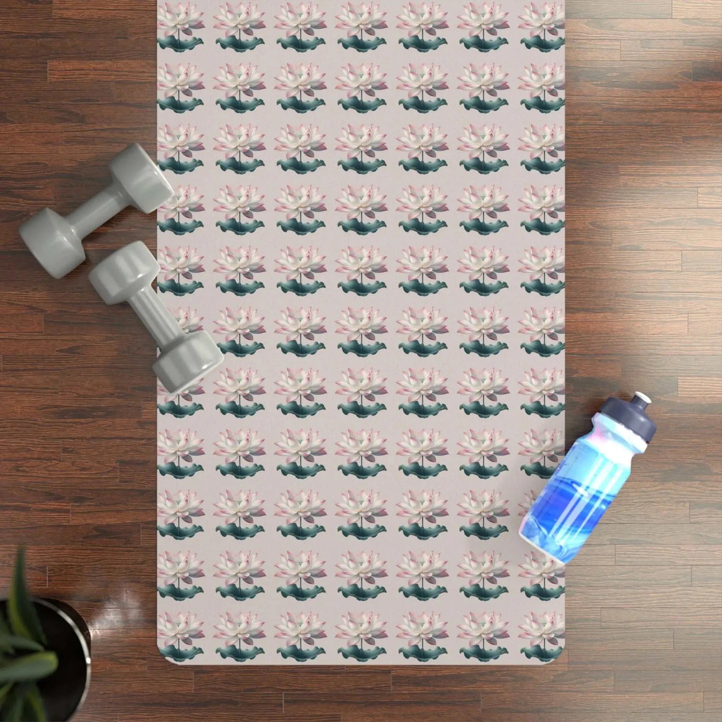 Lotus Tranquility Yoga Mat - Nurture Your Zen 🌸🧘‍♀️ -ZenArtBliss