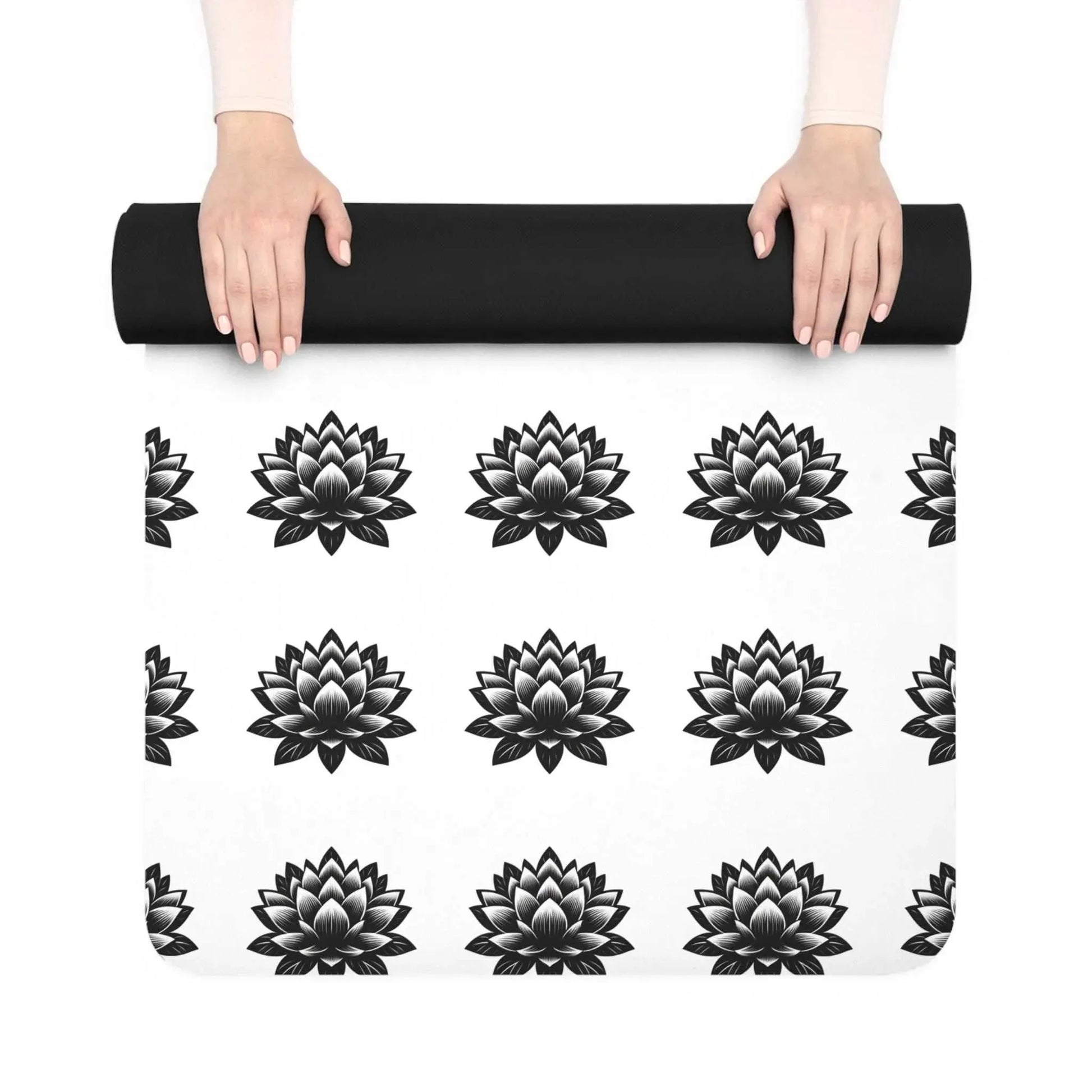 Lotus Zen Yoga Mat - Cultivate Inner Peace and Strength 🌸🧘‍♀️ -ZenArtBliss